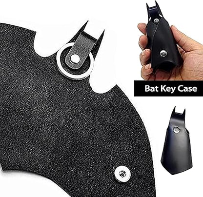 🦇 Llavero de Cuero de Batman: Elegancia y Heroísmo en Tu Bolsillo 🦇