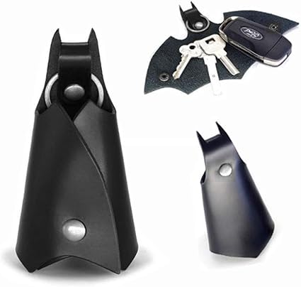 🦇 Llavero de Cuero de Batman: Elegancia y Heroísmo en Tu Bolsillo 🦇